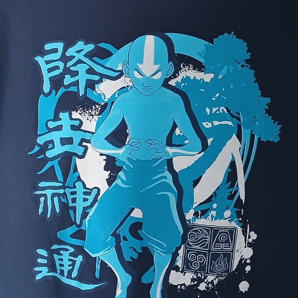 Avatar The Last Air Bender Aang T-shirt Medium - Picture 2 of 4